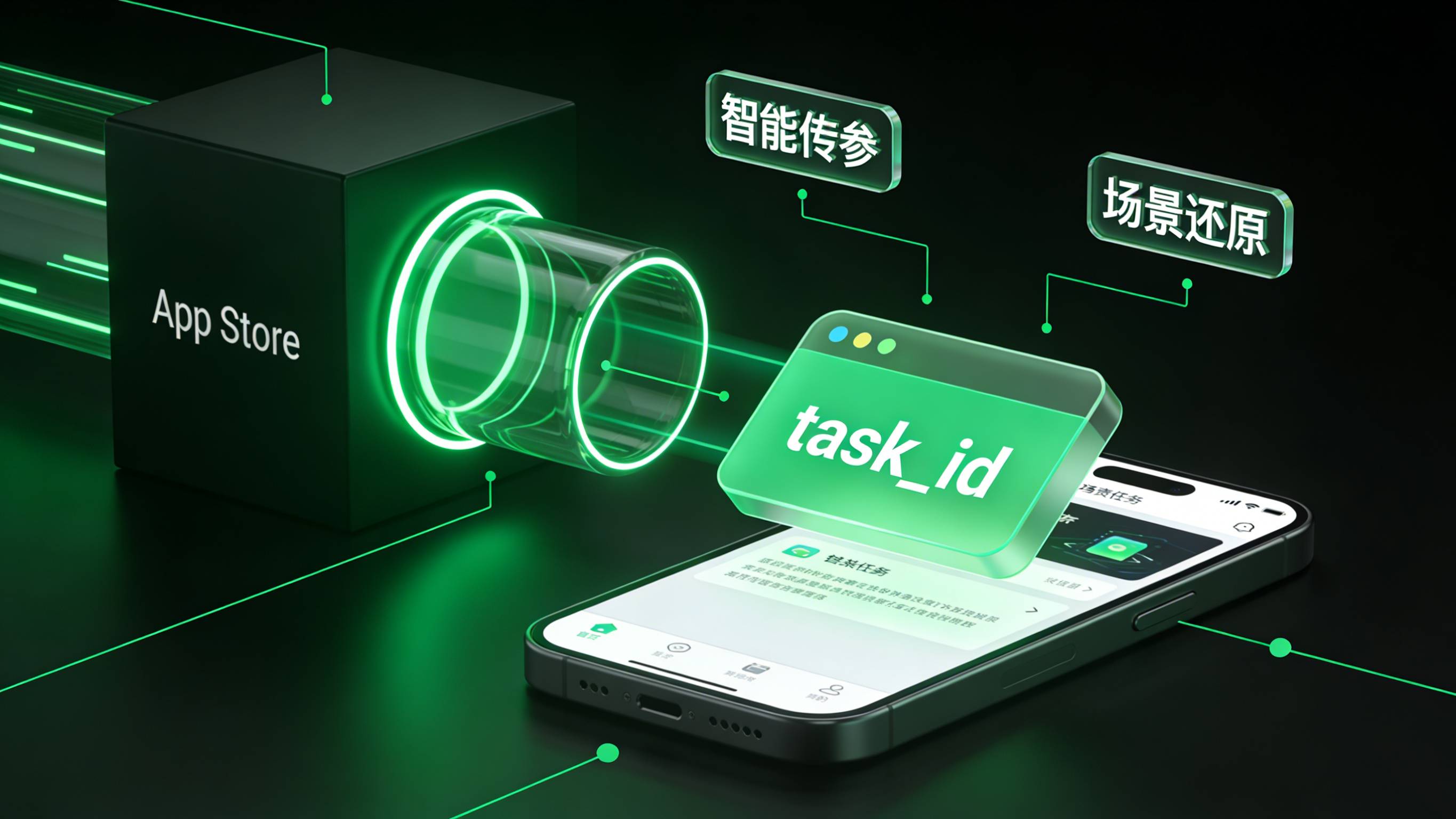 智能传参安装技术实现App跨端安装场景还原原理