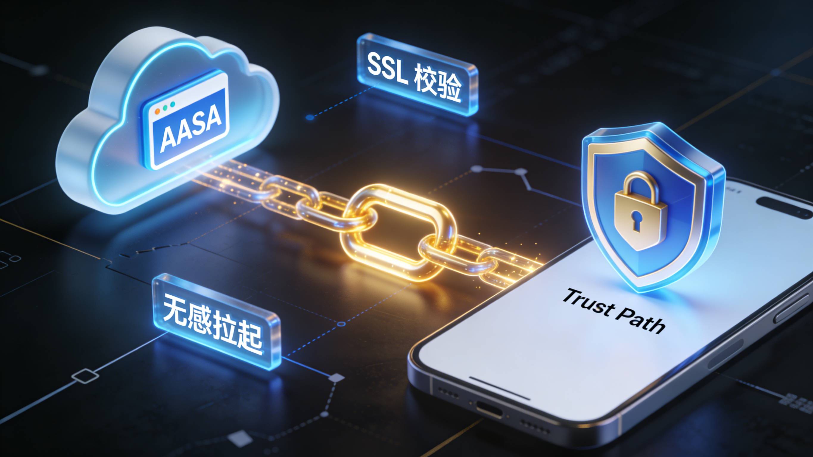  iOS系统Universal-Links通用链接信任校验流程图