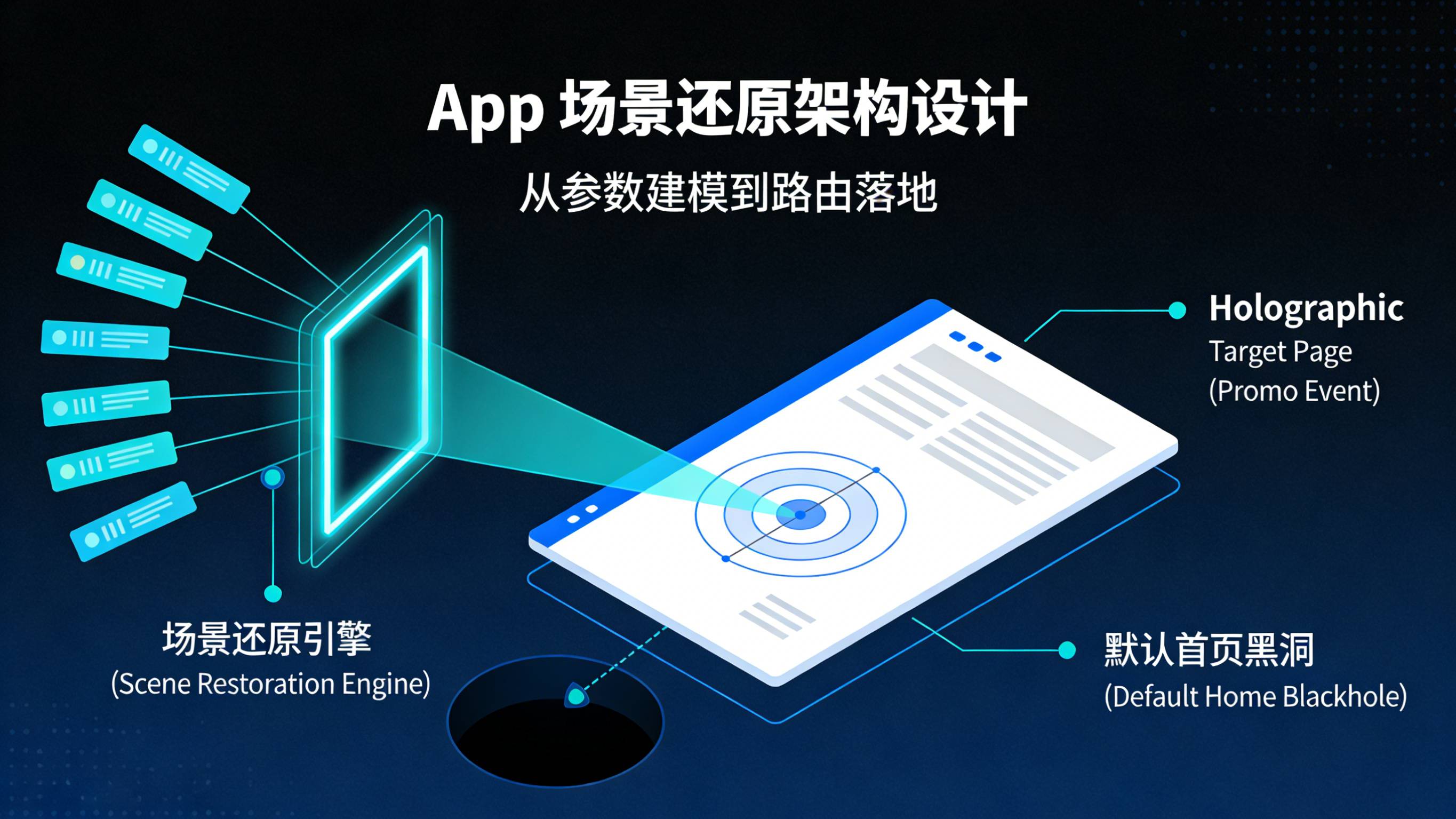利用中台引擎将多渠道分享链接无损解析并直达App真实业务页的场景还原封面插图