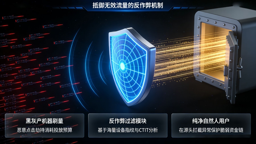 针对一人公司预算有限设计的防机器刷量与反作弊过滤拦截机制模型