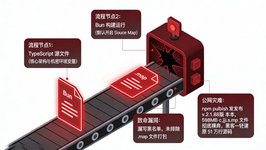 基于 Bun 运行时的 npm publish 打包流程与 Source Map 泄露技术路径分析