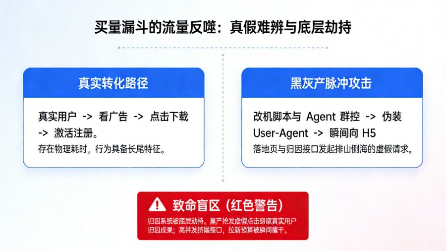 App 买量归因系统面临的羊毛党群控与底层点击劫持攻击模型