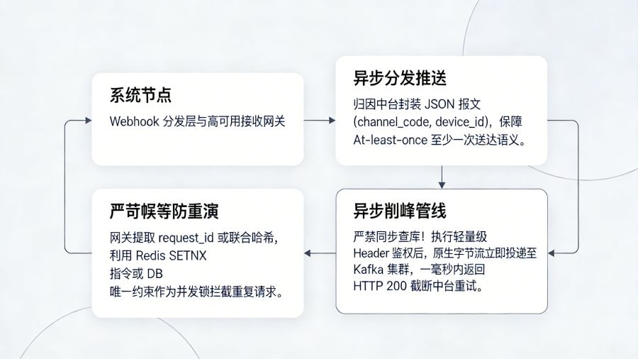 高可用 Webhook 实时回调分发与透传网关幂等性控制架构设计