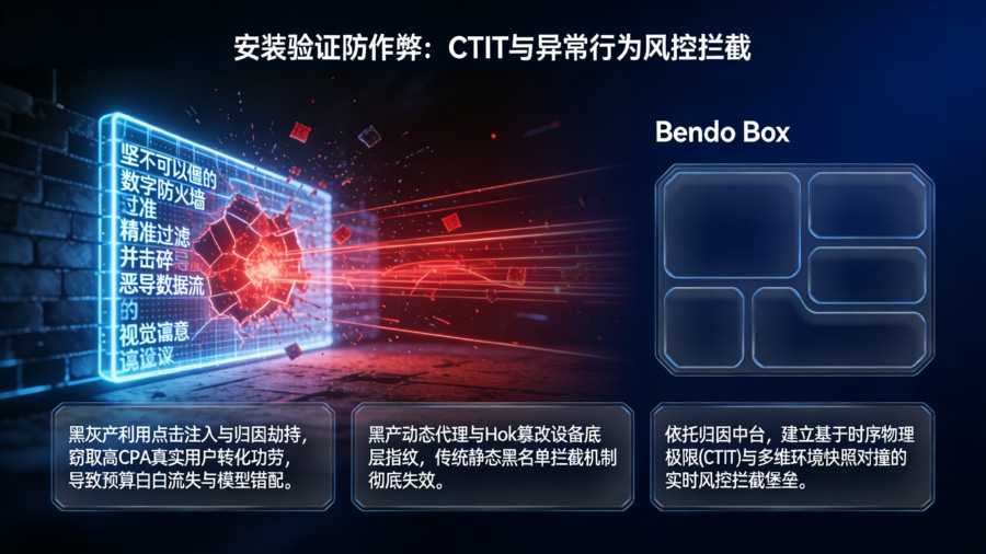 App安装来源防作弊全景图:CTIT与多维异常行为检测风控防火墙