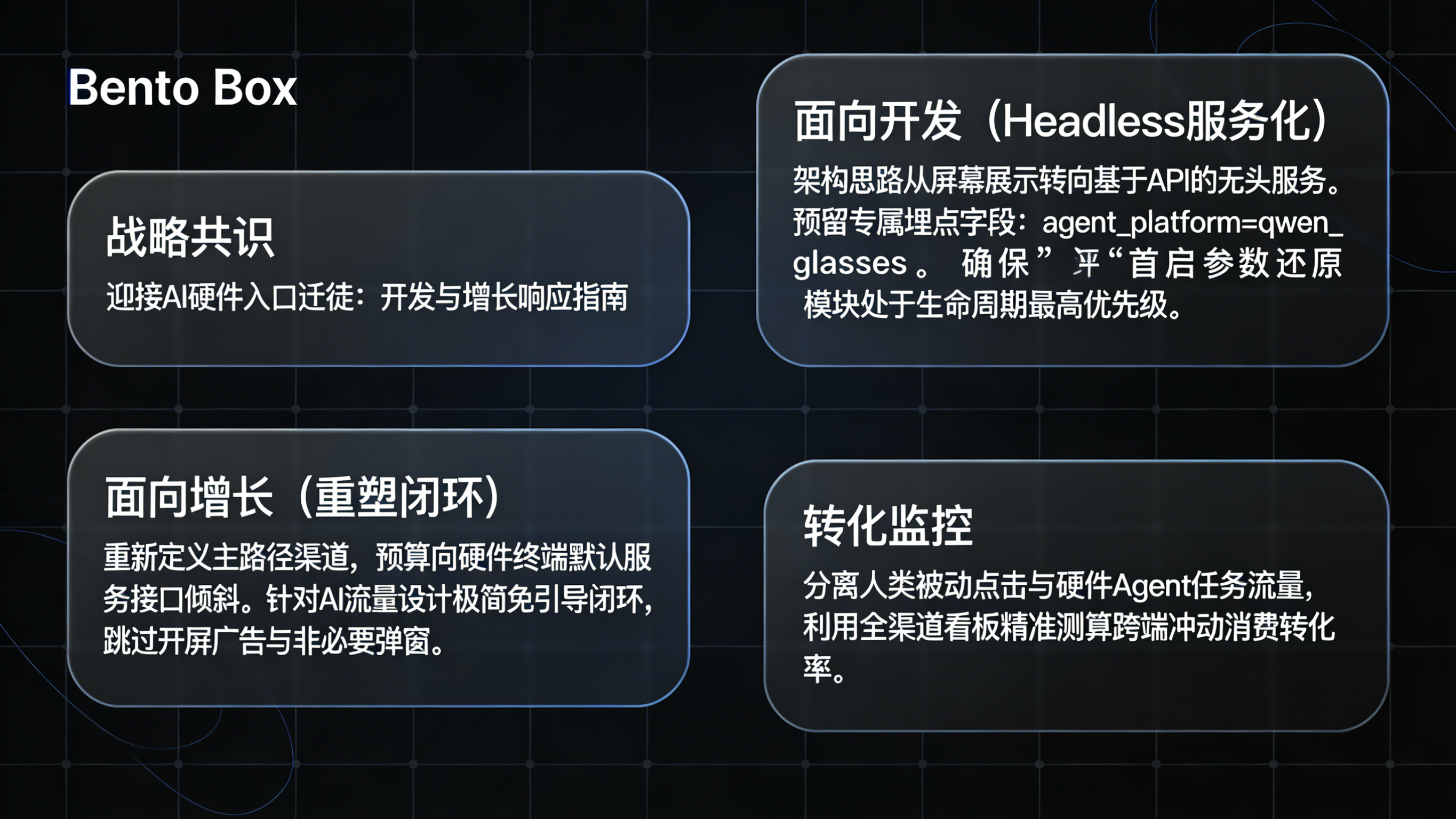 应对千问 AI 眼镜流量迁徙的 App 开发数据埋点重构与增长运营闭环优化看板