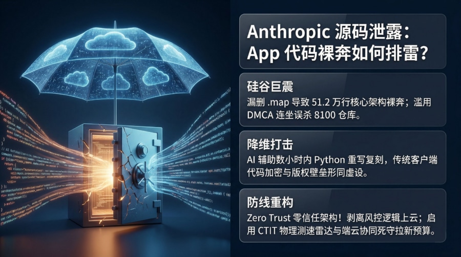 Anthropic 51万行源码泄露危机与 App 端云协同防刷量归因重构全景图