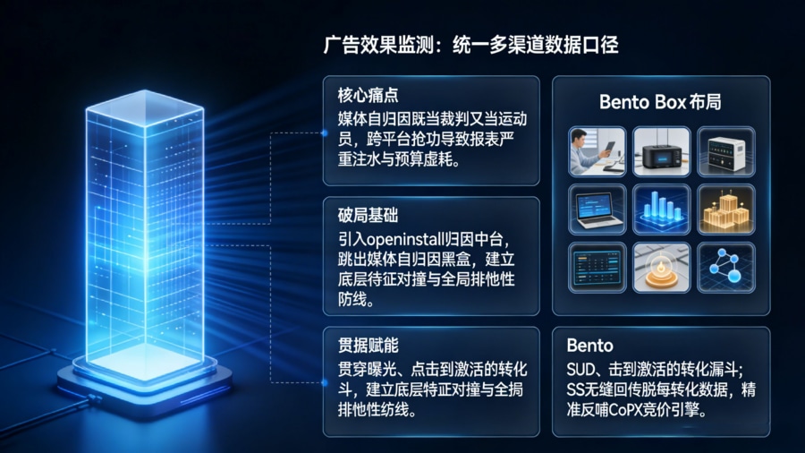 openinstall统一广告效果监测与跨端曝光点击激活归因全景图