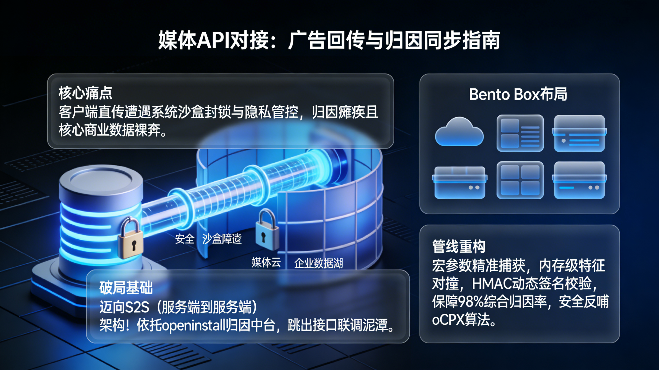 媒体广告API对接指南:S2S回传与归因同步关键字段解析全景图