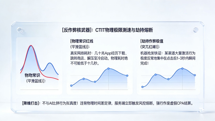 反作弊核武器：基于 CTIT 物理时序分布极限定律的点击劫持秒级熔断机制
