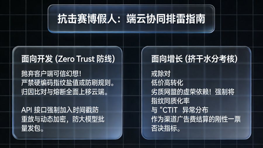 应对 AI 数字假人流量污染：App 开发 Zero Trust 架构防线与运营增长一票否决考核指南。