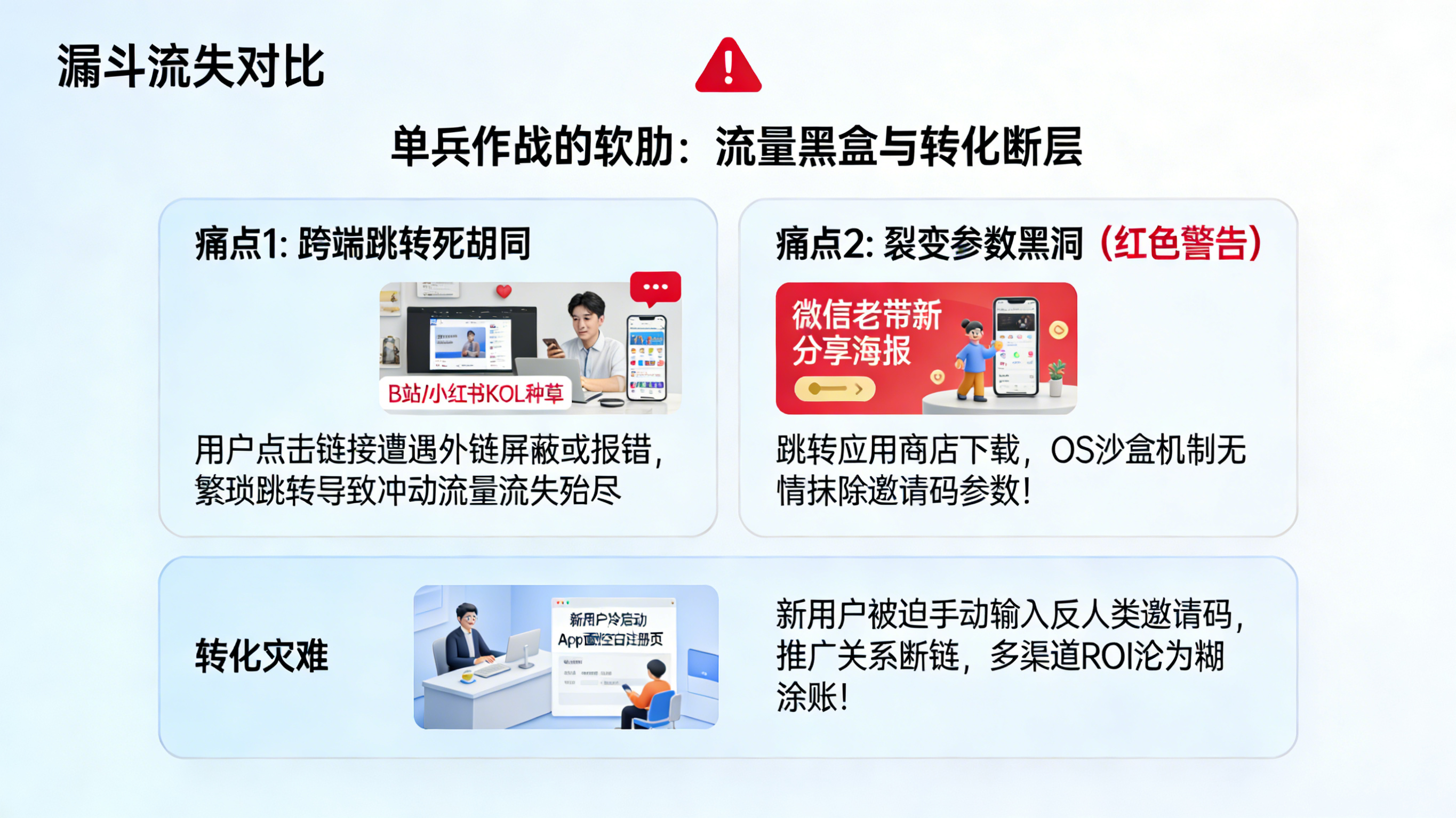 独立开发者 App 拉新面临的跨端跳转死胡同与应用商店沙盒参数抹除黑洞