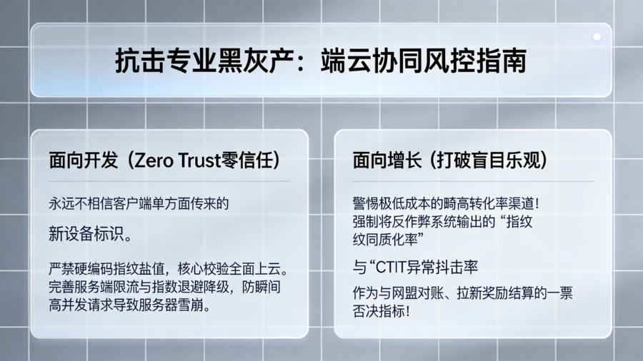 应对专业黑产敲诈勒索：App 开发 Zero Trust 零信任架构与运营增长刚性扣减风控指南