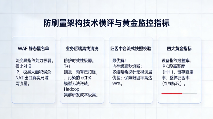 粗放监控模式与全链路精细化作弊监控架构技术横评及四大核心量化指标