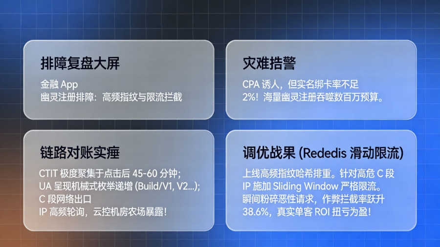 金融理财 App 遭遇长尾网盟渠道大规模归因漂移的实时熔断与排障复盘看板