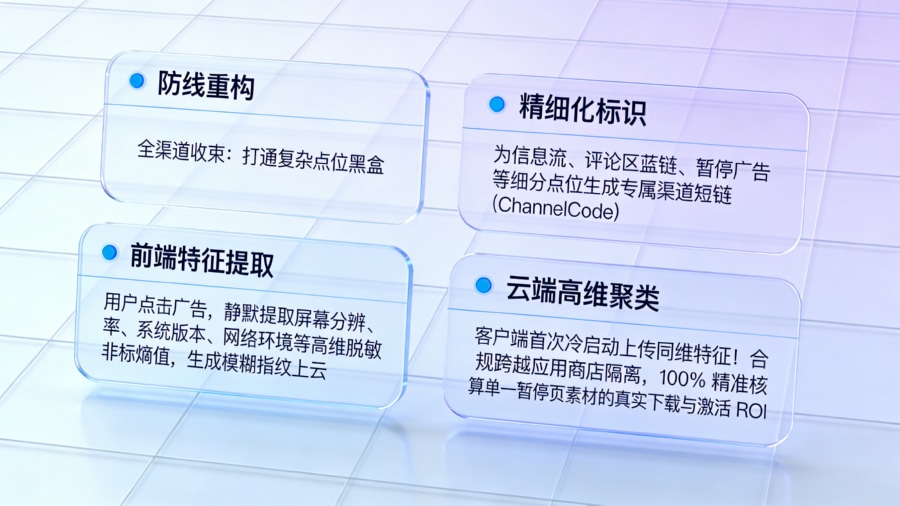 打通 B 站内部错综复杂的广告位黑盒：基于 ChannelCode 专属短链与云端模糊指纹双重匹配的全渠道统计架构