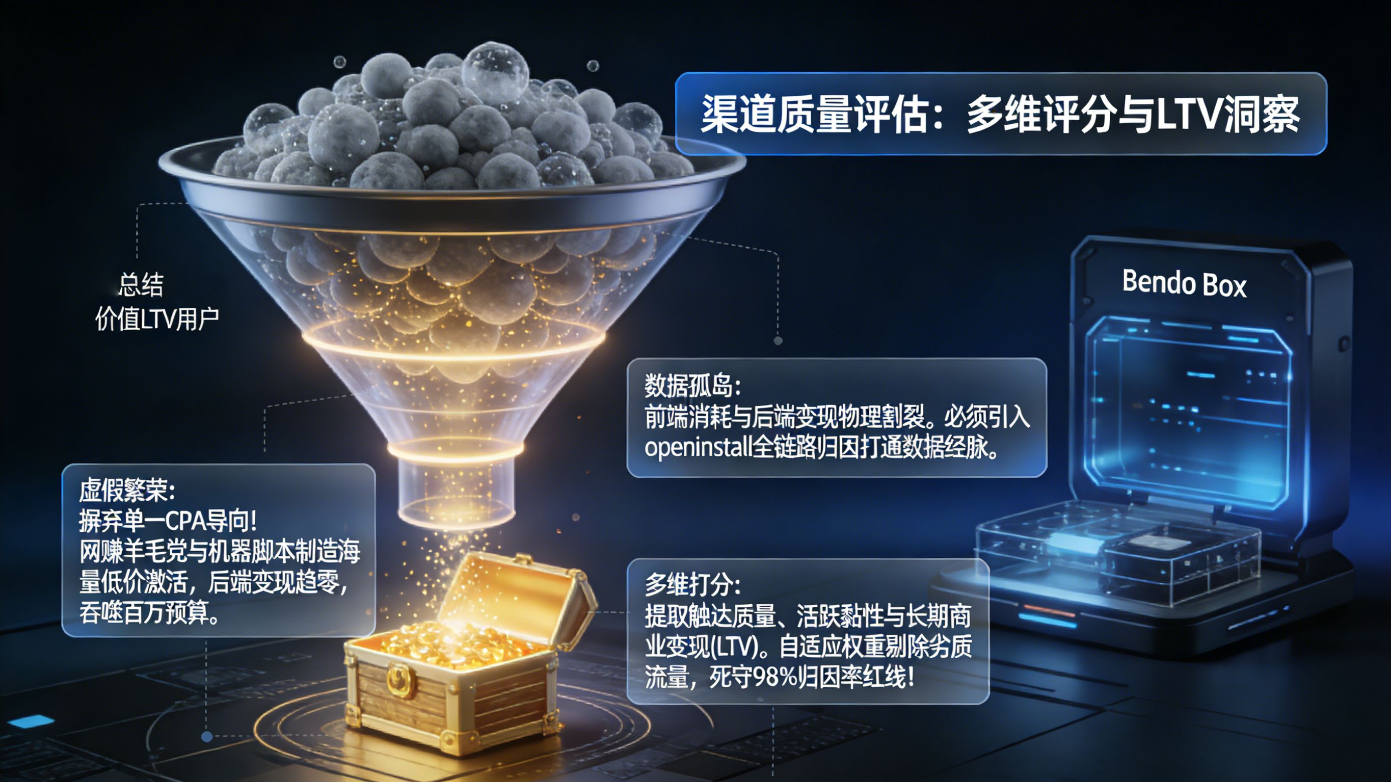 渠道质量评估怎么做：结合安装留存付费构建多维评分模型全景图