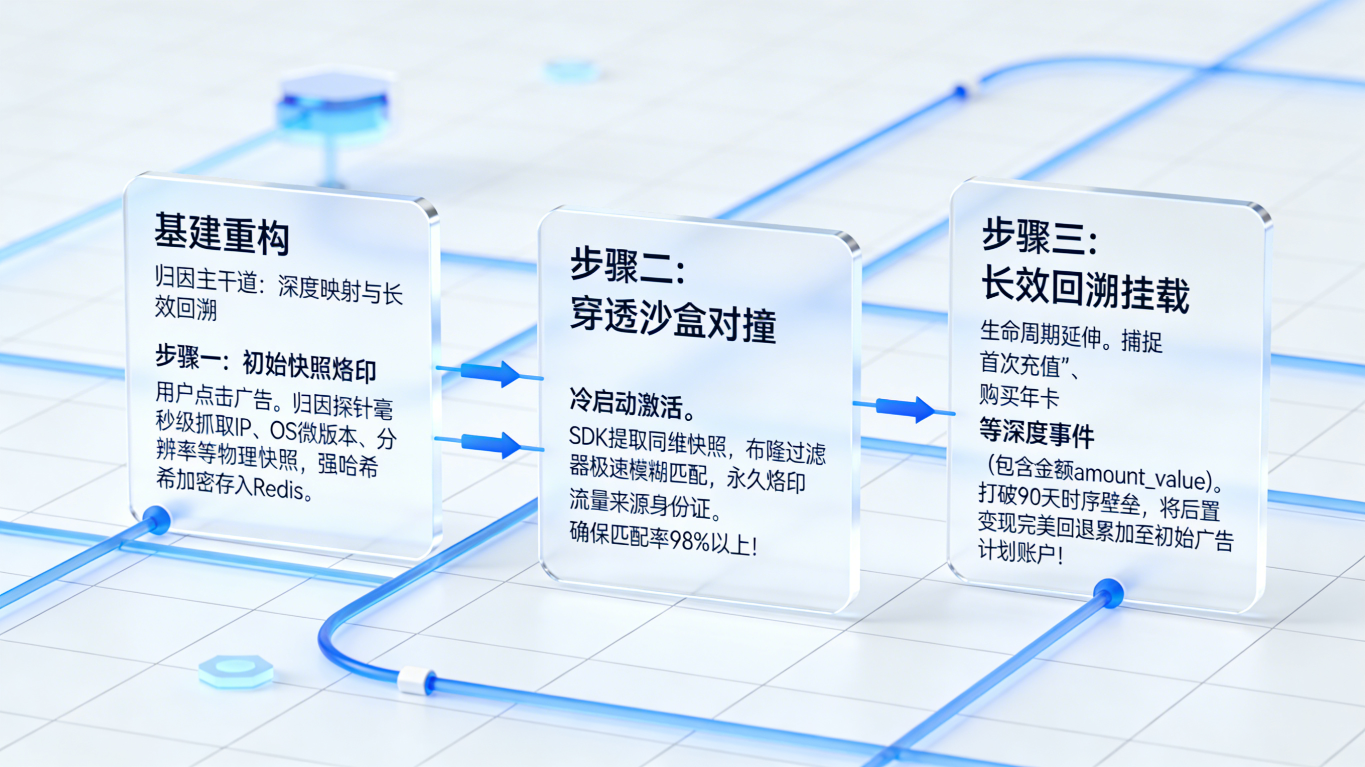 打通成本与产出闭环：基于底层特征快照对撞与深度变现事件长效回溯挂载的实时归因主干道