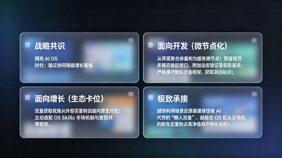 App 开发与增长团队应对鸿蒙 AI OS 时代系统级 Agent 爆发的微节点化架构重构与生态卡位精益看板