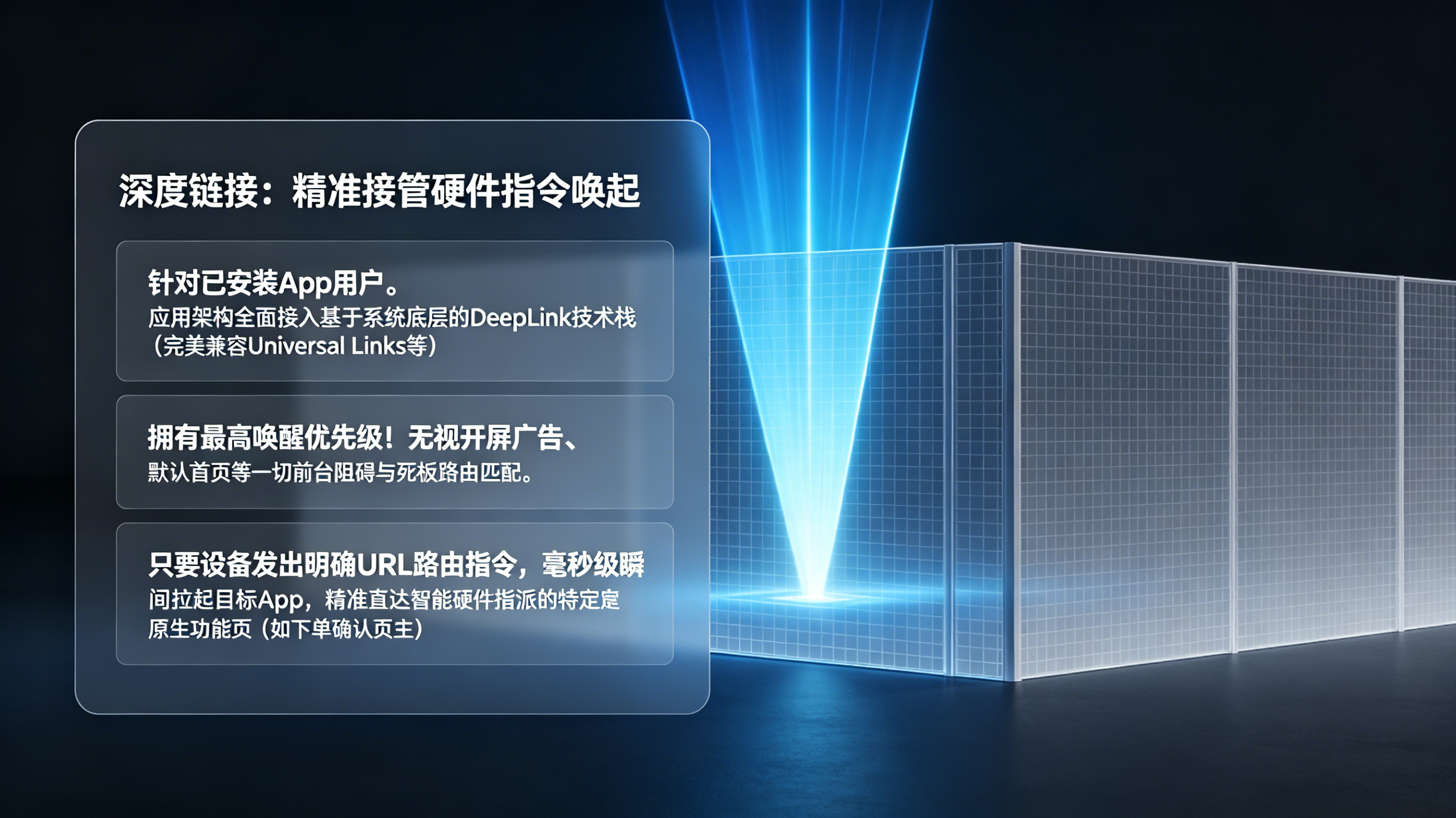 基于底层协议的无视阻碍瞬间唤醒与精准路由