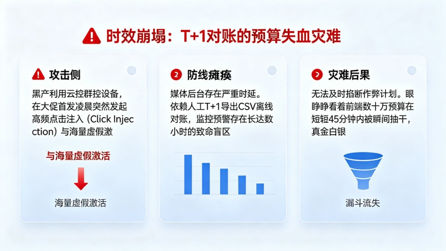 T+1 离线对账在流量洪峰下的滞后性灾难