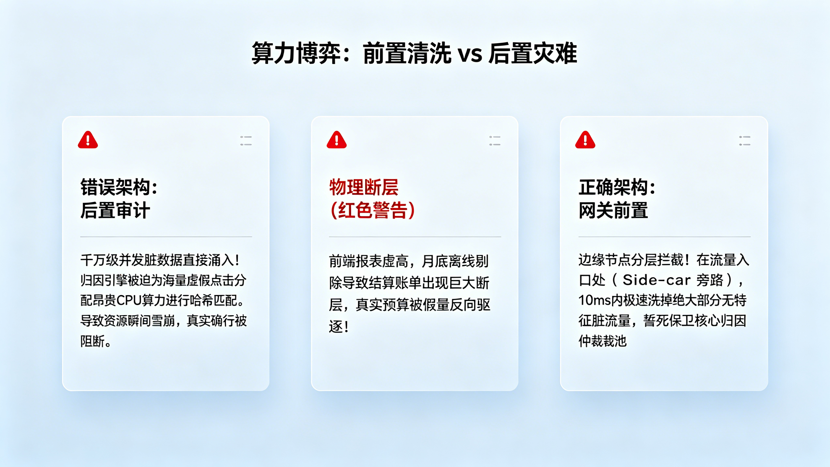 后置风控的算力雪崩与网关层算力博弈模型