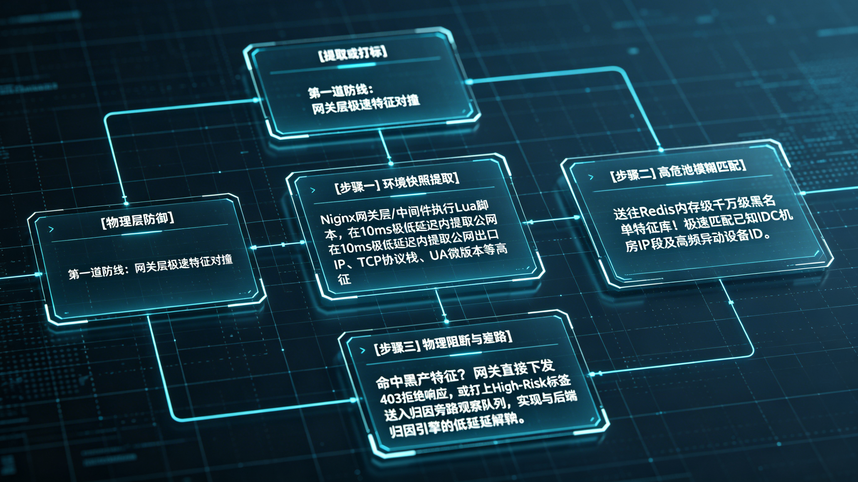 流量清洗第一道防线与网关层极速对撞架构