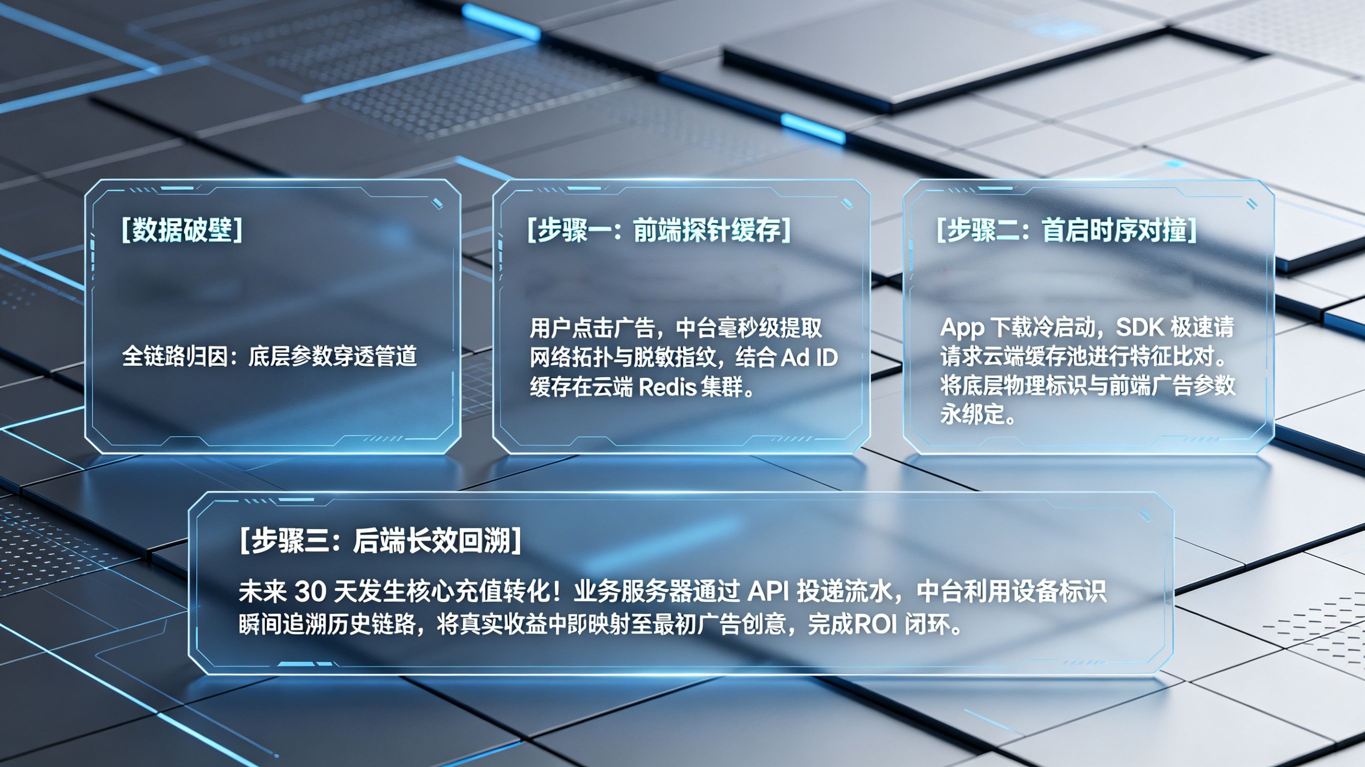 打通前端 Ad ID 与后端付费 API 的闭环架构