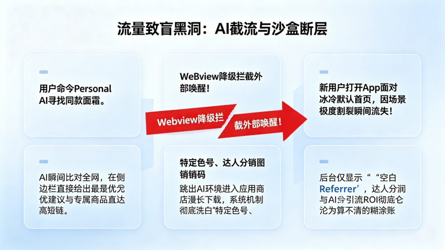电商 Agent OS 意图流量变异与跨域沙盒黑洞模型