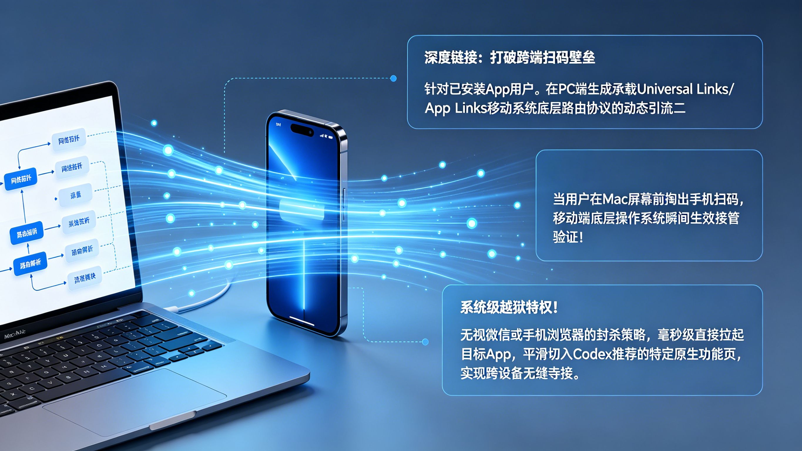 全场景深度链接打破跨应用扫码壁垒路由架构