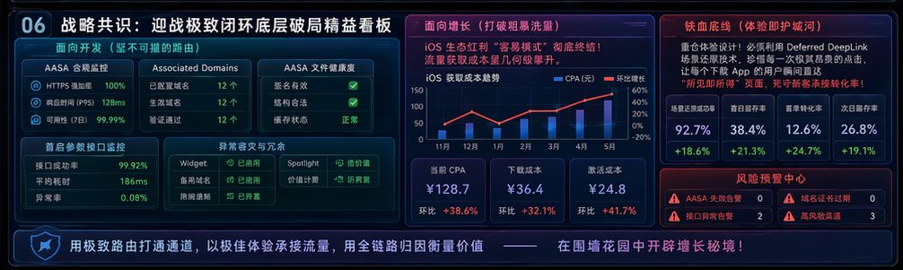 开发与增长团队应对 iOS 生态巨变防线重构看板