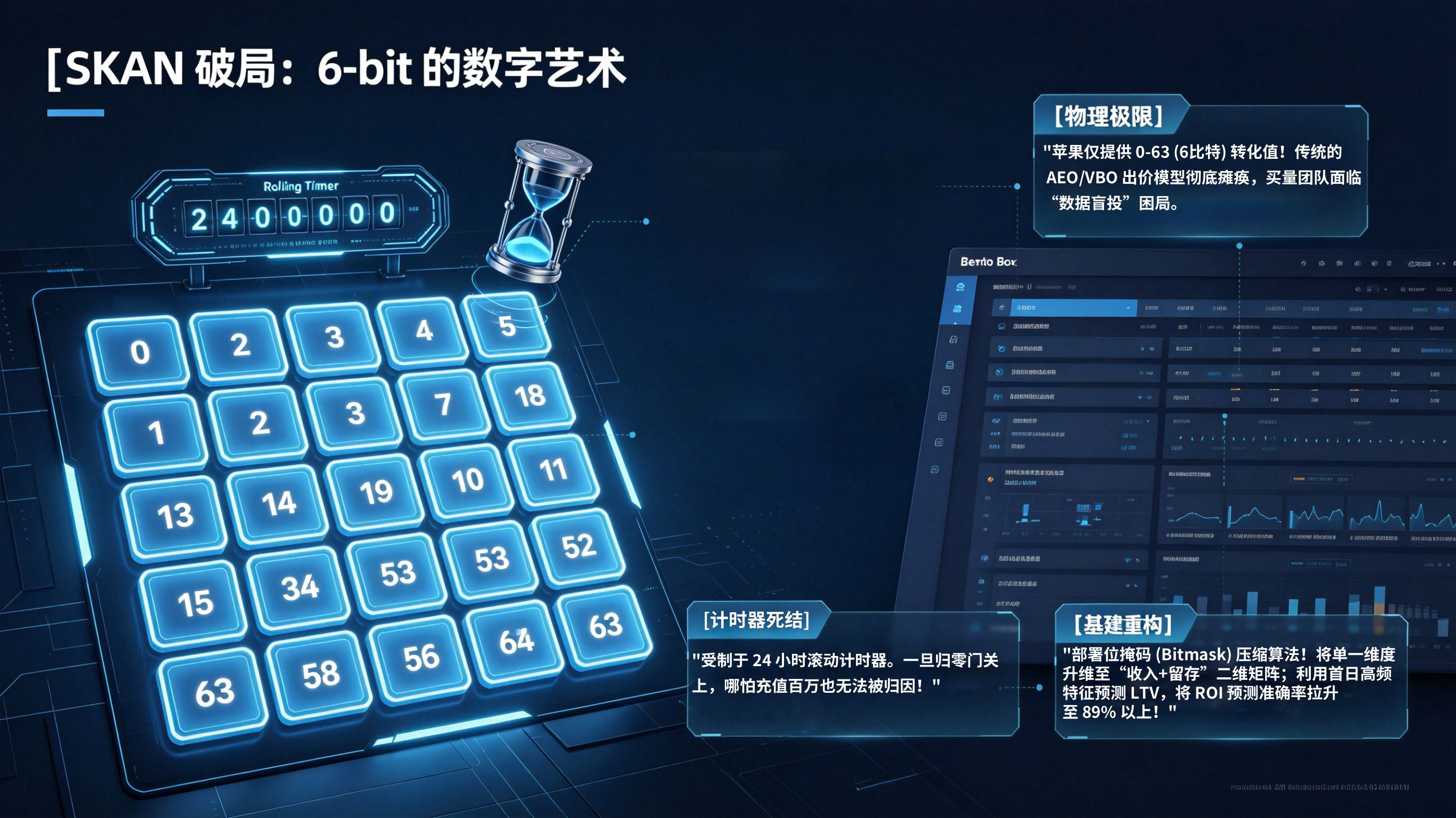 SKAN 转化值 CV 设计与首日 LTV 映射全景图