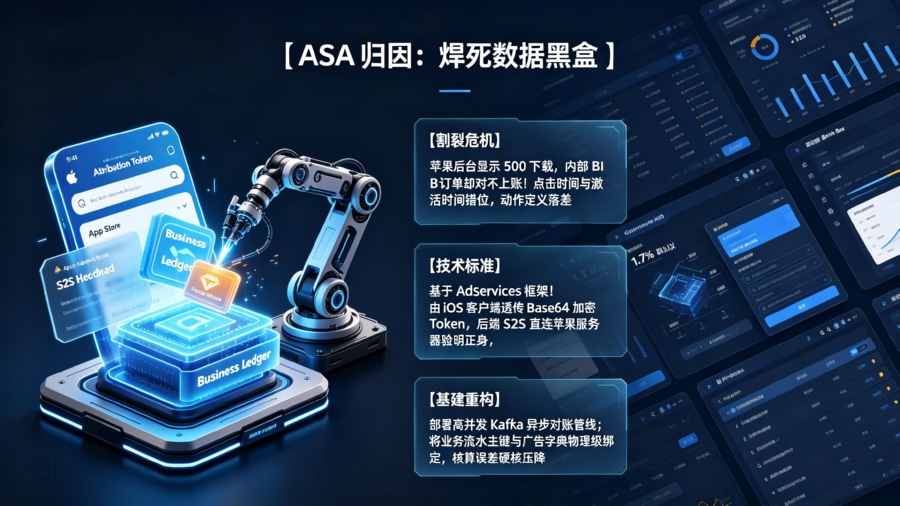 苹果 ASA 归因数据与 BI 对齐全景图