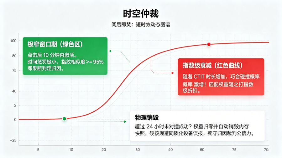 从环境噪音到短时效图谱的 CTIT 指数衰减机制图