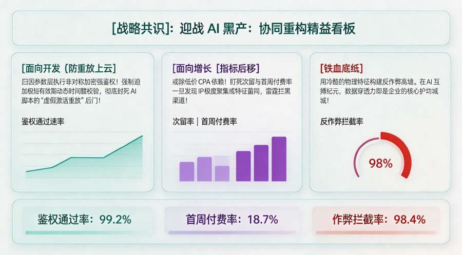 开发与增长团队应对 AI 降维打击的风控重构看板