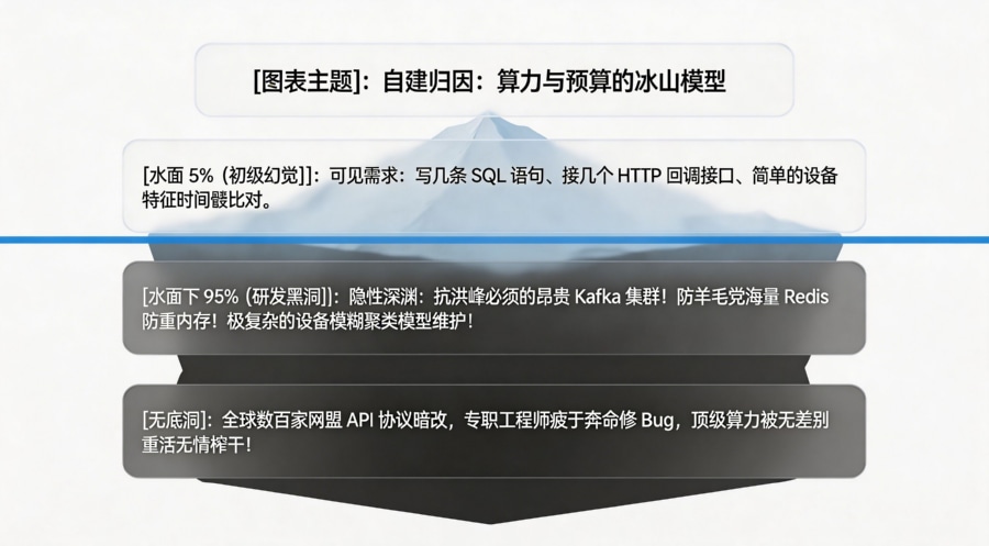 自建归因系统的隐性算力深渊与&ldquo;冰山模型&rdquo;
