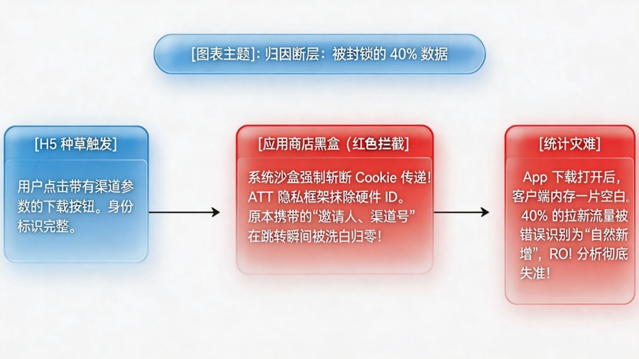 跨端拉新“数据墙”与精度流失漏斗模型