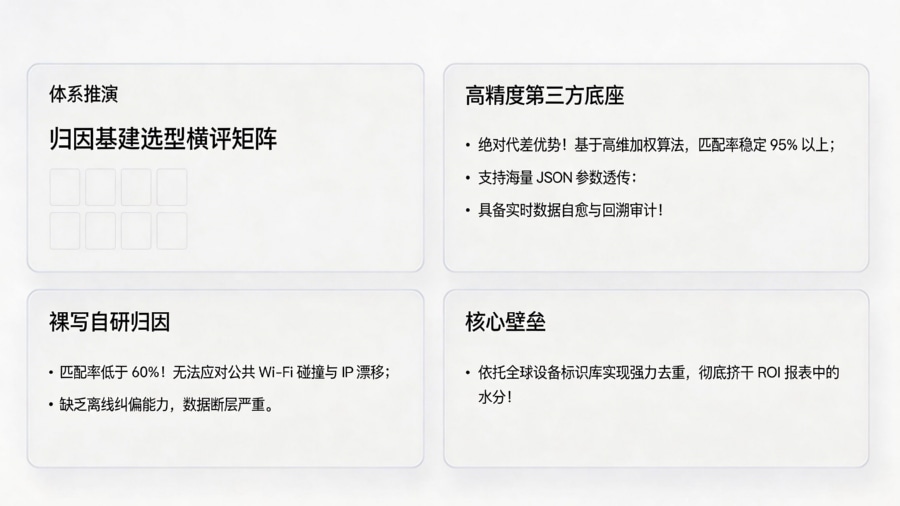 统计方案选型与精度衡量对比矩阵大屏