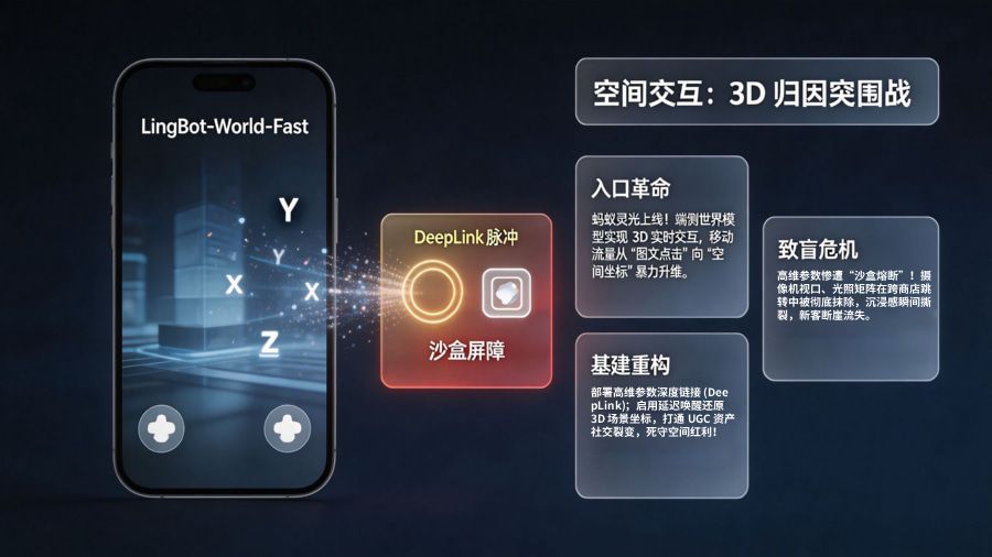 蚂蚁灵光世界模型引发空间交互革命与 App 归因重构全景图