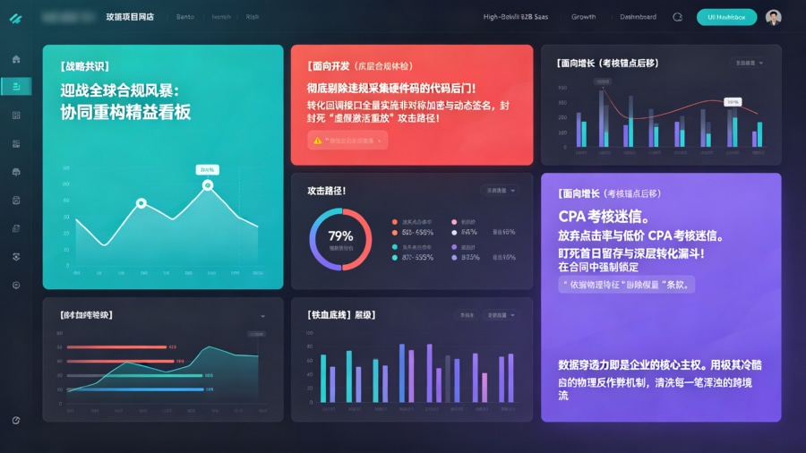 产研与增长团队应对全球强合规风暴的架构重构看板