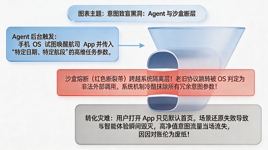 跨应用 Agent 调用的“沙盒熔断”致盲黑盒