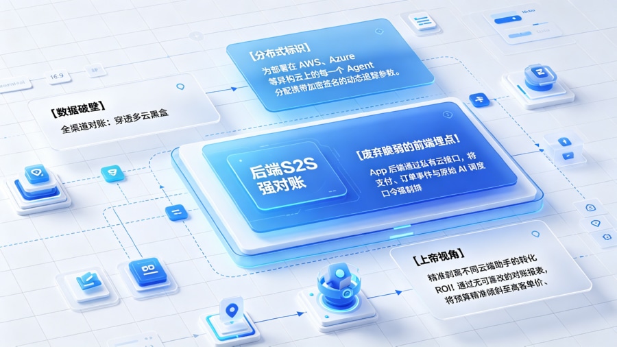 全渠道 S2S 端云归因与多维对账架构
