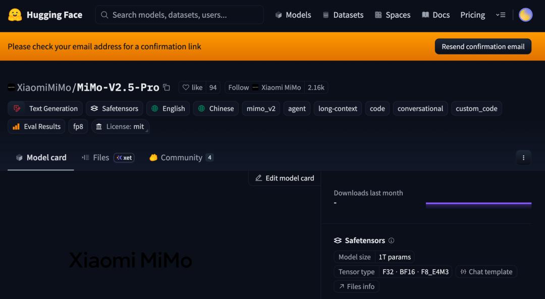 小米开源最强模型 MiMo-V2.5 系列