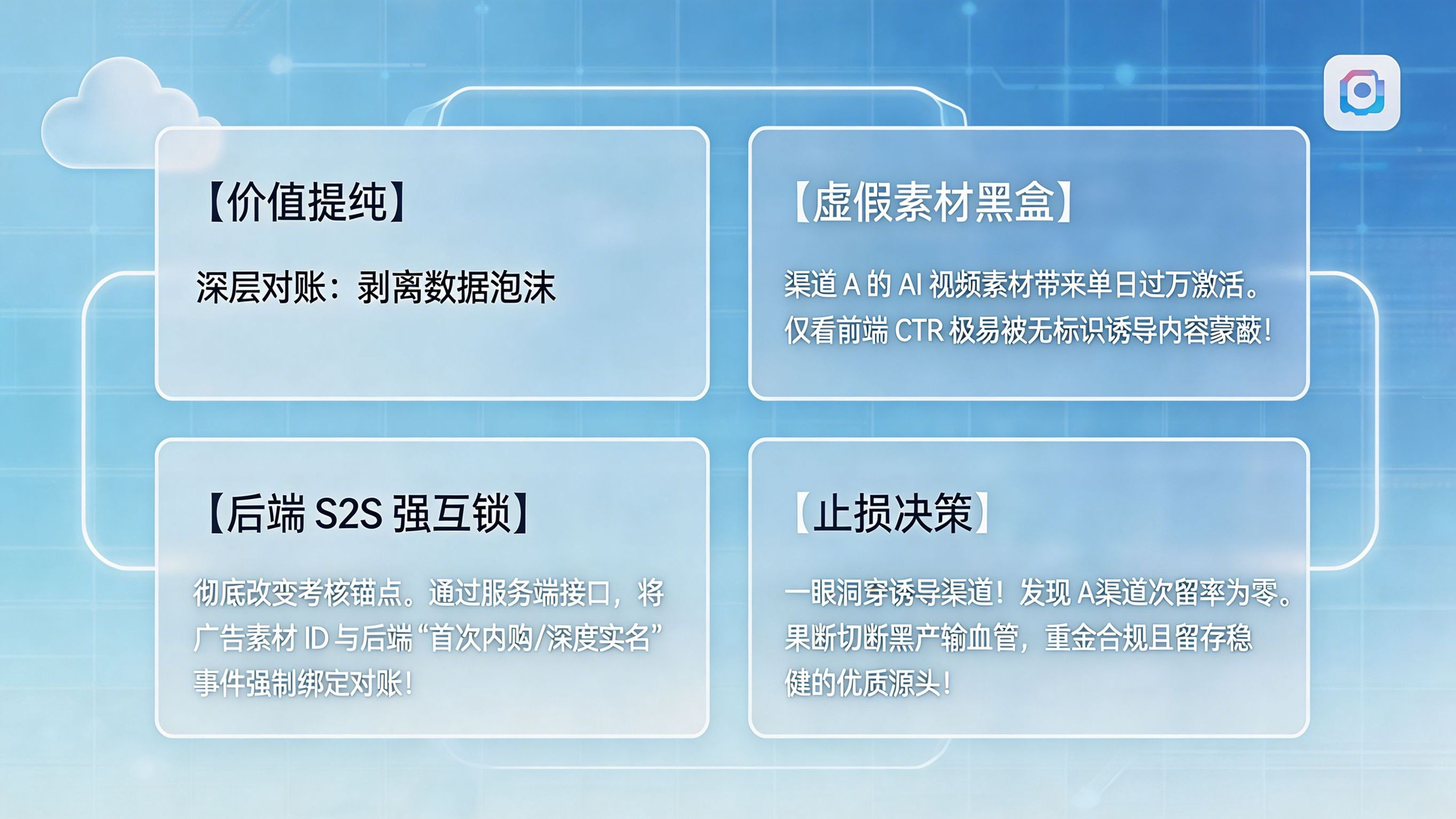 多维全渠道统计：基于后端 S2S 的&ldquo;素材级&rdquo;对账