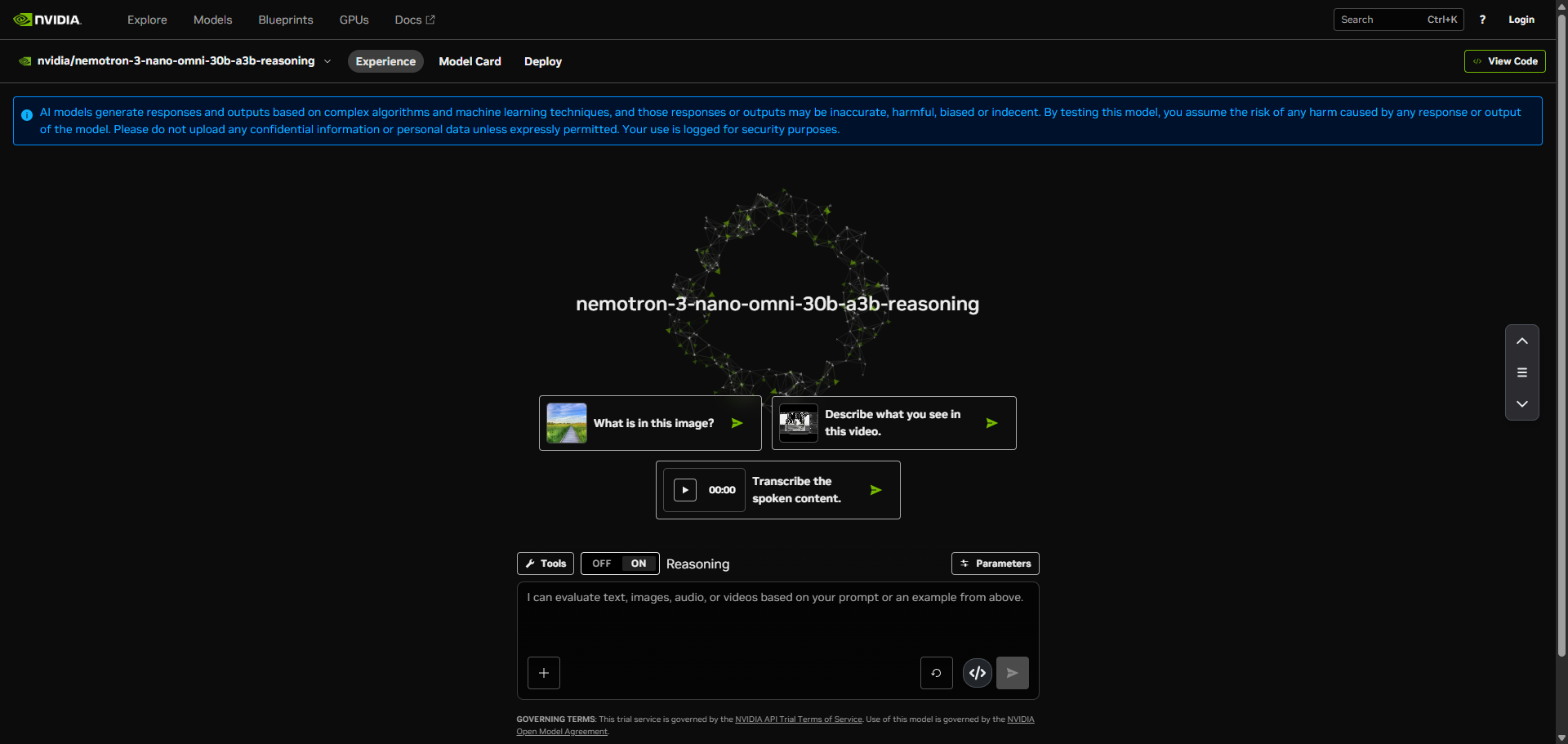 英伟达推开源模型 Nemotron 3 Nano Omni