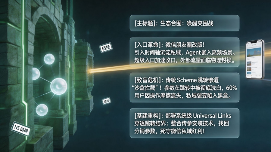 微信朋友圈改版引发生态合围与 App 底层唤醒重构全景图