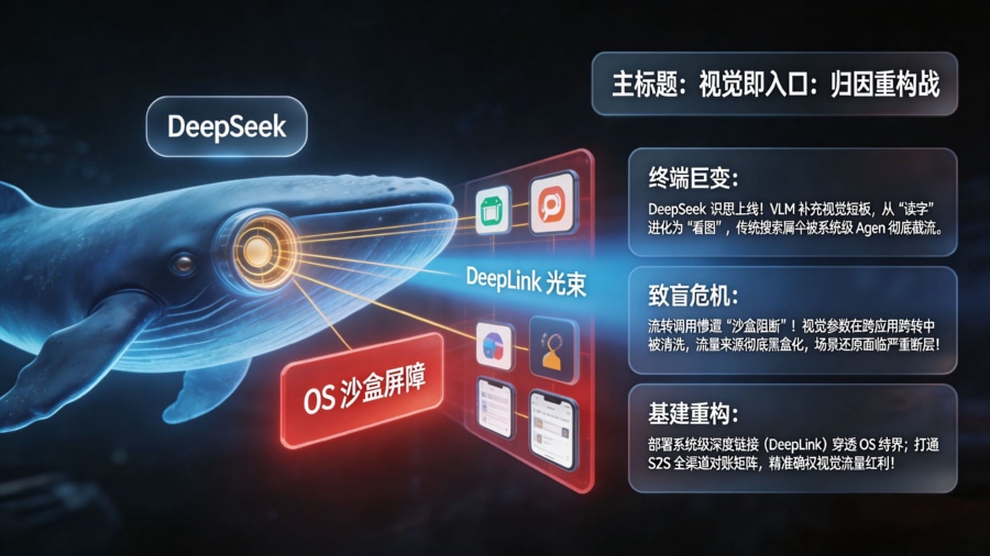 DeepSeek 识图内测引发终端巨变与 App 归因重构全景图
