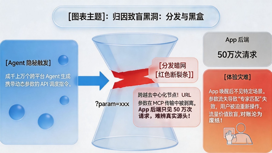 智能体分发暗网下的归因致盲模型