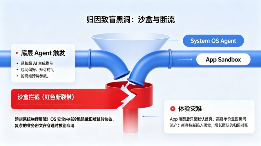 跨系统沙盒拦截与&ldquo;意图致盲&rdquo;漏斗断链模型