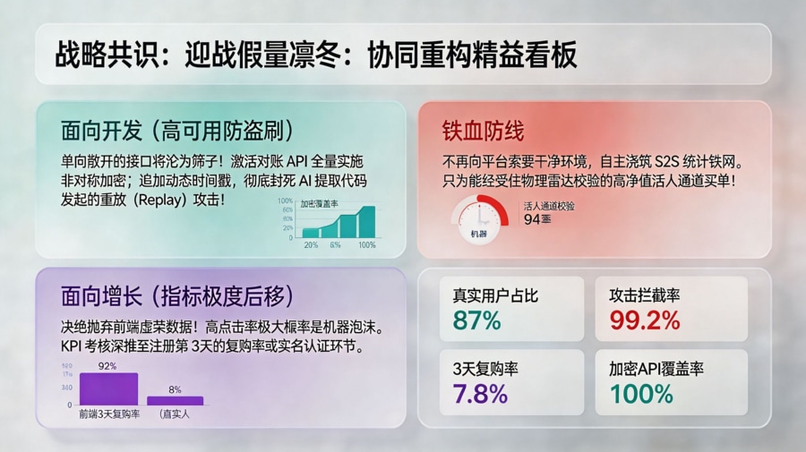 产研与增长团队应对假量狂潮的重构看板