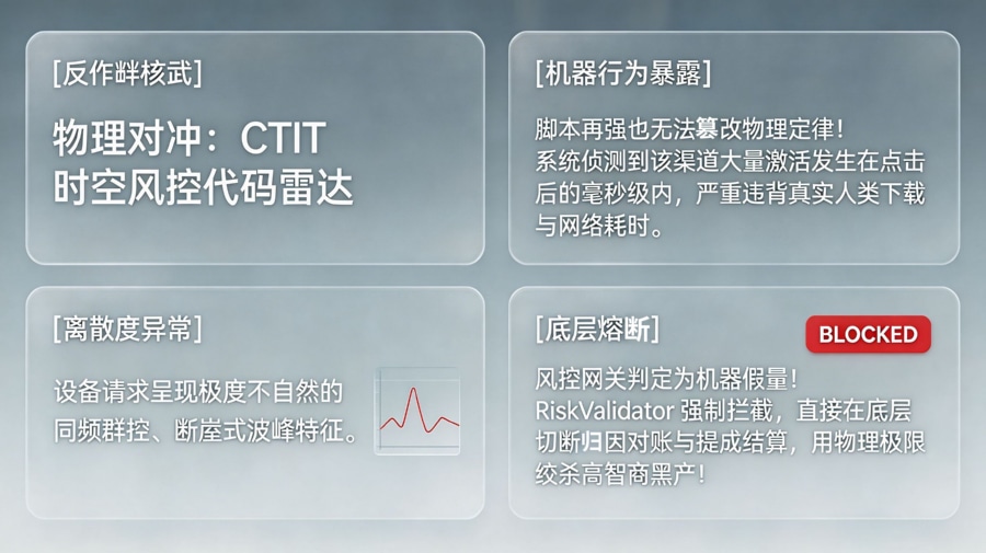 部署 CTIT 物理级风控雷达：绞杀机器假量的底层代码逻辑